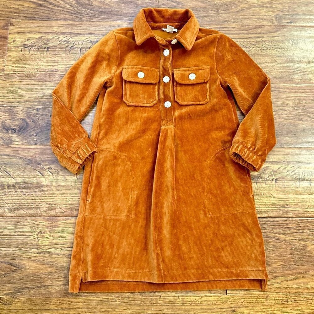 J.Crew Crewcuts corduroy ribbed dress XS